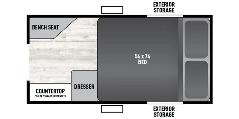 Forest River Viking Escape 9.0TD floor plan