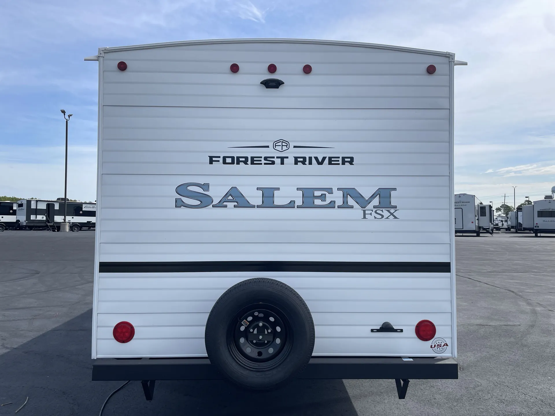2027 Forest River Salem FSX 260BHLE — backside