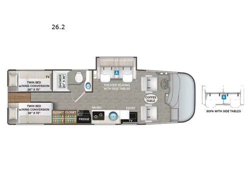 2026 Thor Motor Coach Axis 26.2, Photos photo 2