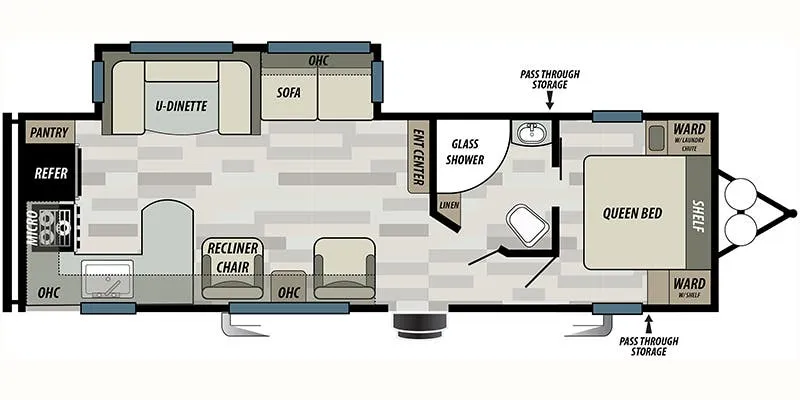 Forest River Sonoma 2903RK floor plan