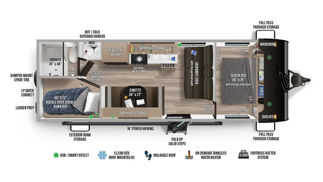 Wayfinder Go Play 26DB floor plan