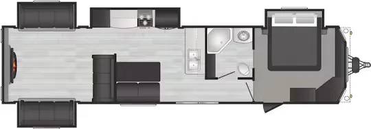 Keystone Residence 401RDEN floor plan