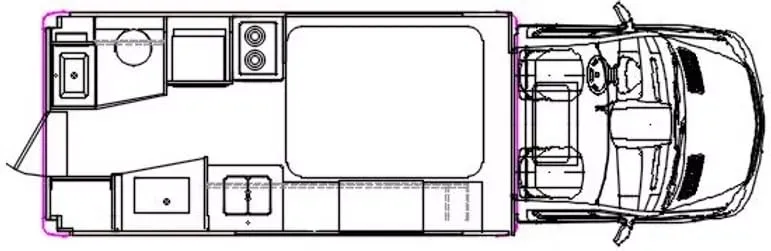 Chinook Maverick EB floor plan