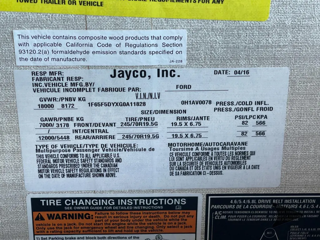 2017 Jayco Alante 31V, Photos photo 59