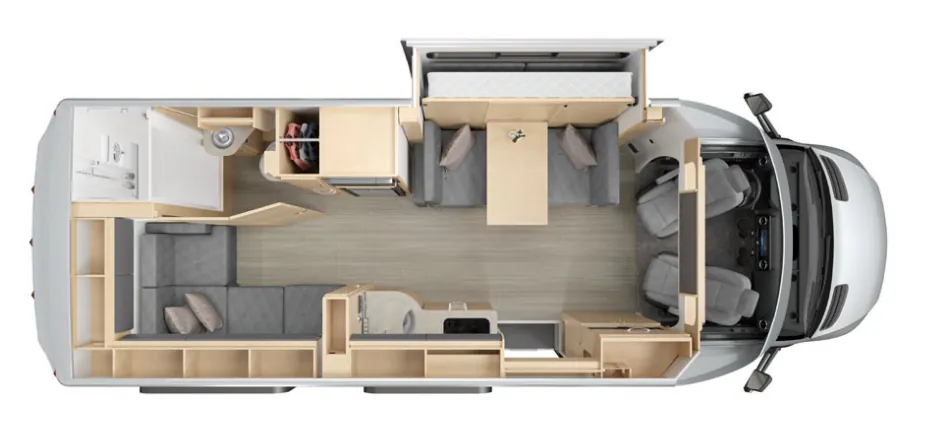 Leisure Travel Wonder U24FX floor plan