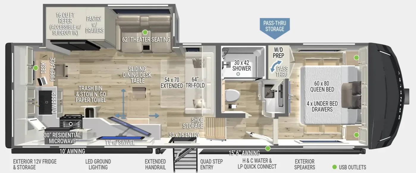 2027 Brinkley Model Z 2680 - Floor plan