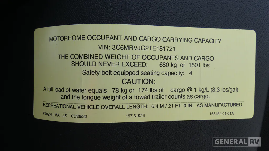 2027 Winnebago Travato 59G, Photos photo 29