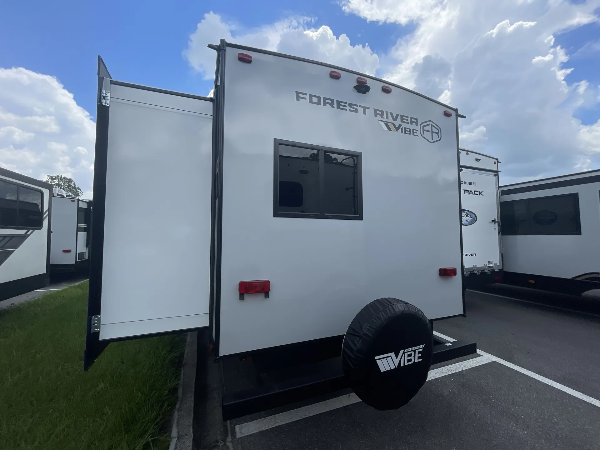 2027 Forest River Vibe 3400BH — backside