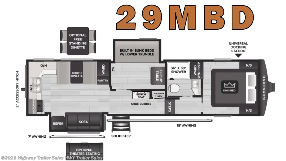 2027 Keystone Cougar Half-Ton 29MDB - Photo 3