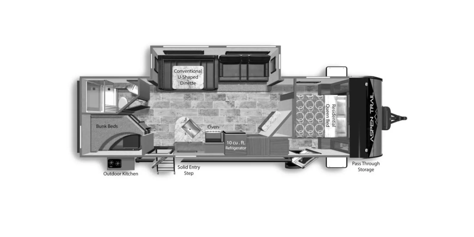 2022 Dutchmen Aspen Trail 2850BHS - Photo 3