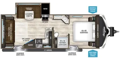 2021 Grand Design Imagine 2500RL - Floor plan