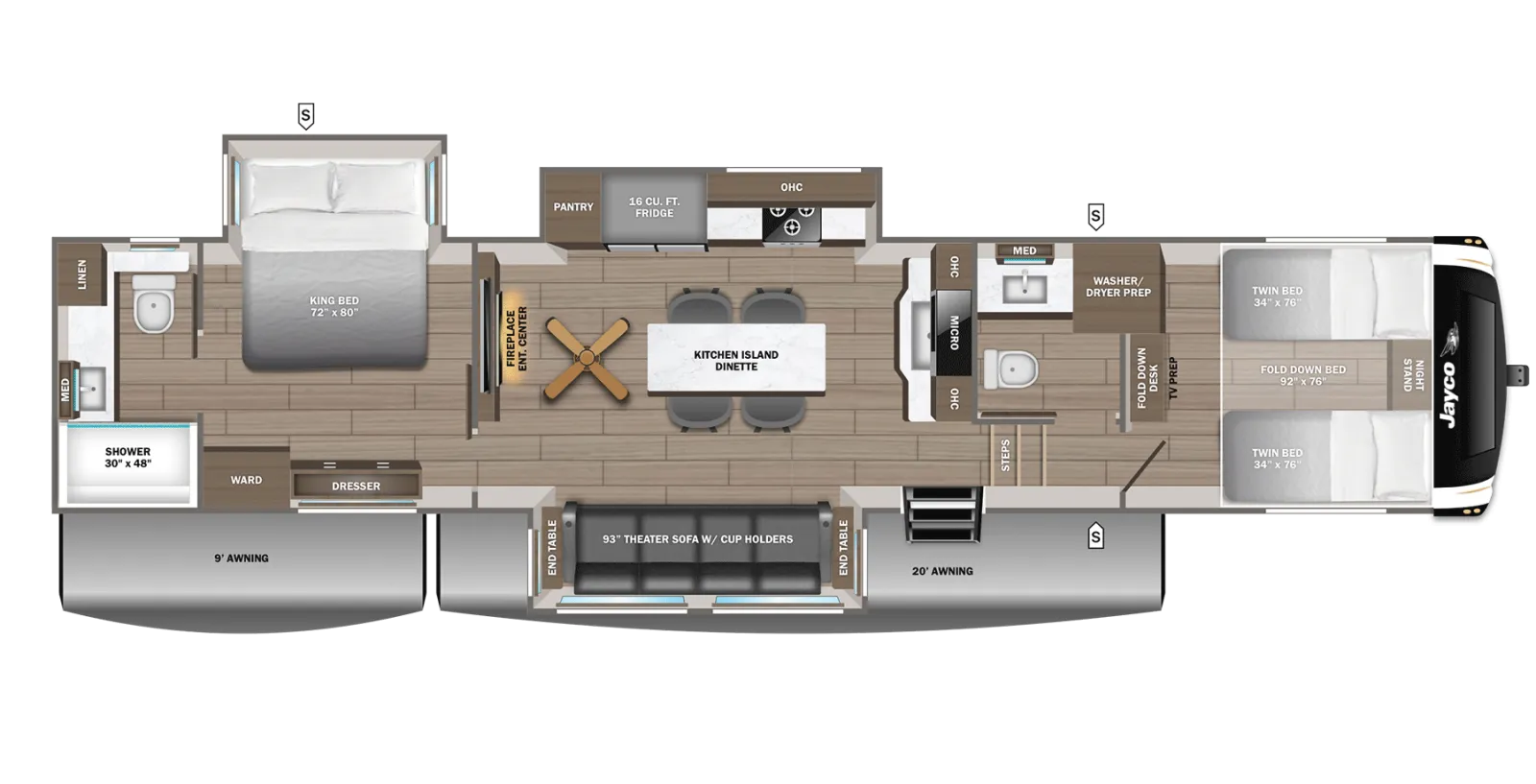 2027 Jayco Eagle 367TBTS - Photo 3