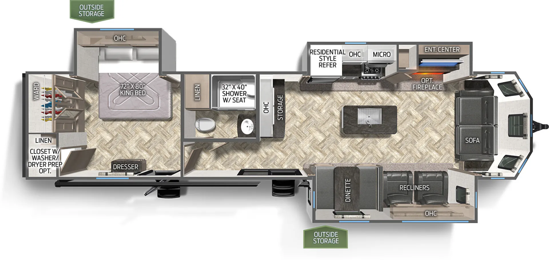 2024 Forest River Puma Vista 37PFL