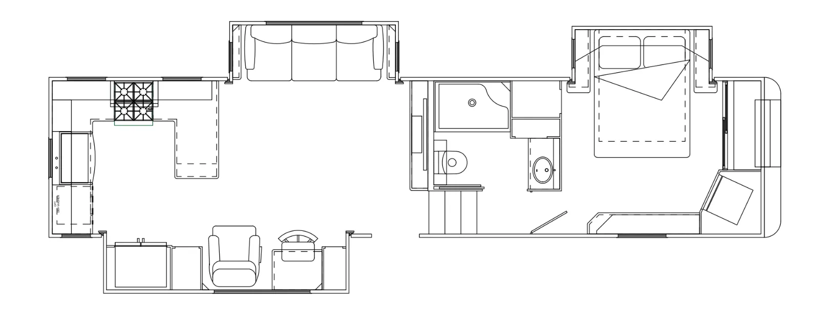 New Horizons Majestic M37RK3S floor plan