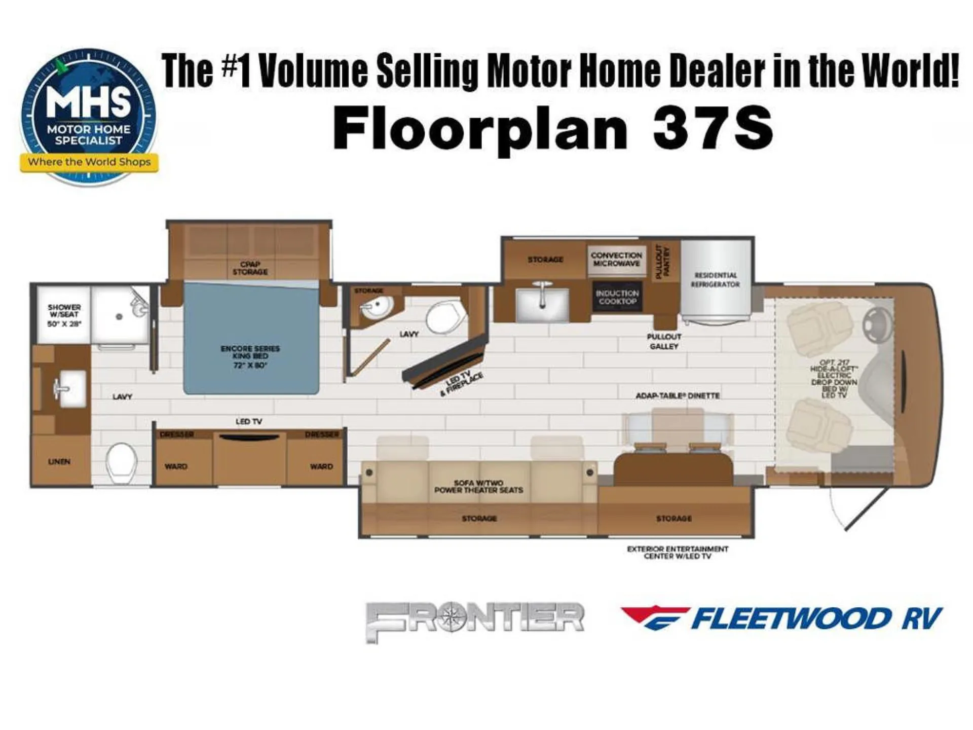 2027 Fleetwood Frontier 37S - Photo 3