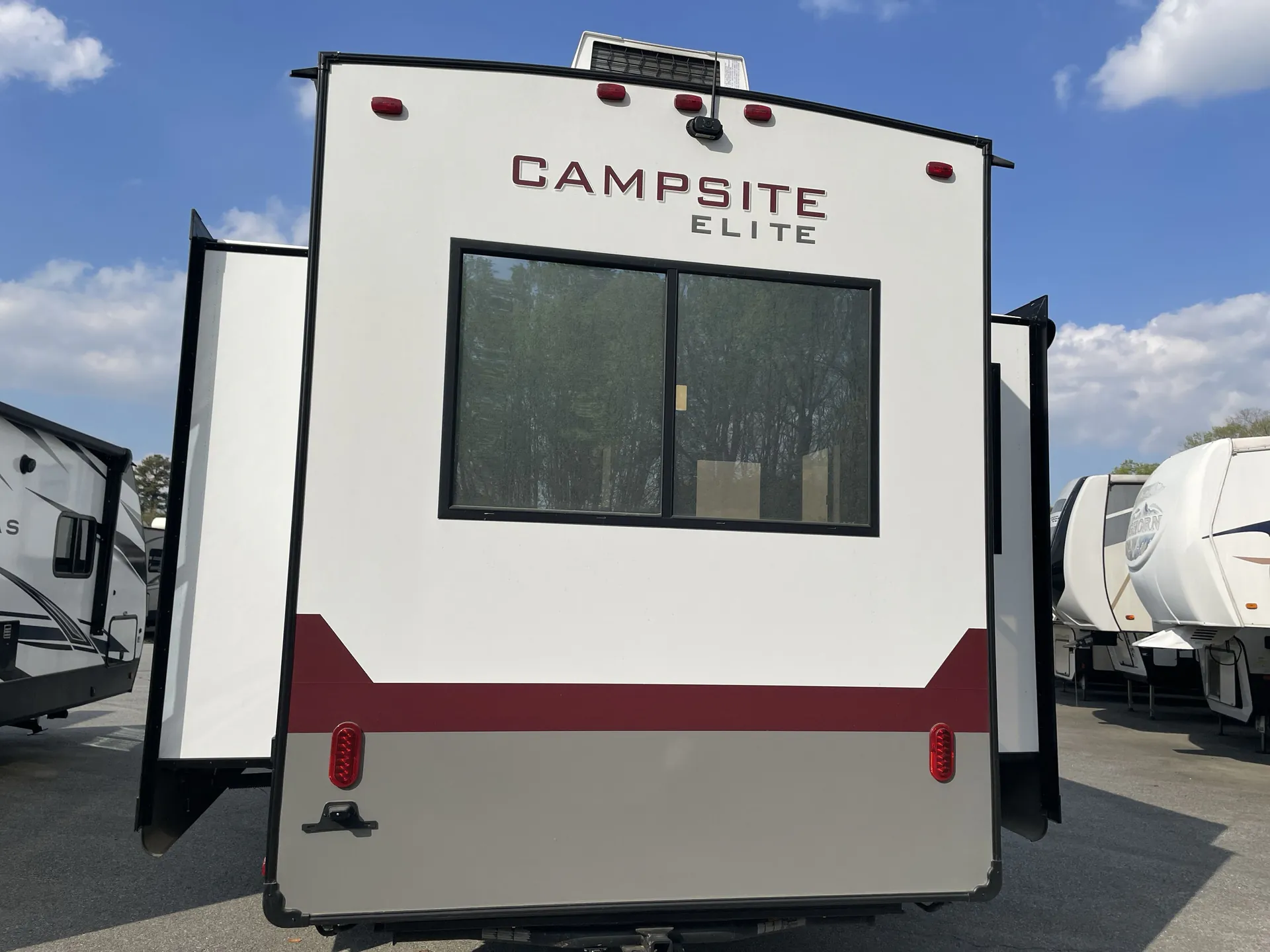 2026 Forest River Campsite Elite 36RF — backside