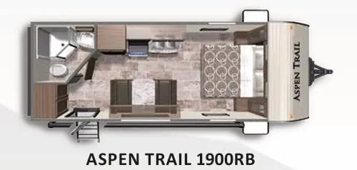 Dutchmen Aspen Trail 1900RB floor plan