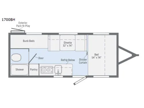 2018 Winnebago Micro Minnie 1700BH - Photo 3