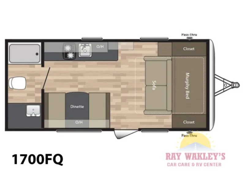 2017 Keystone RV Summerland Mini 1700FQ - Photo 2