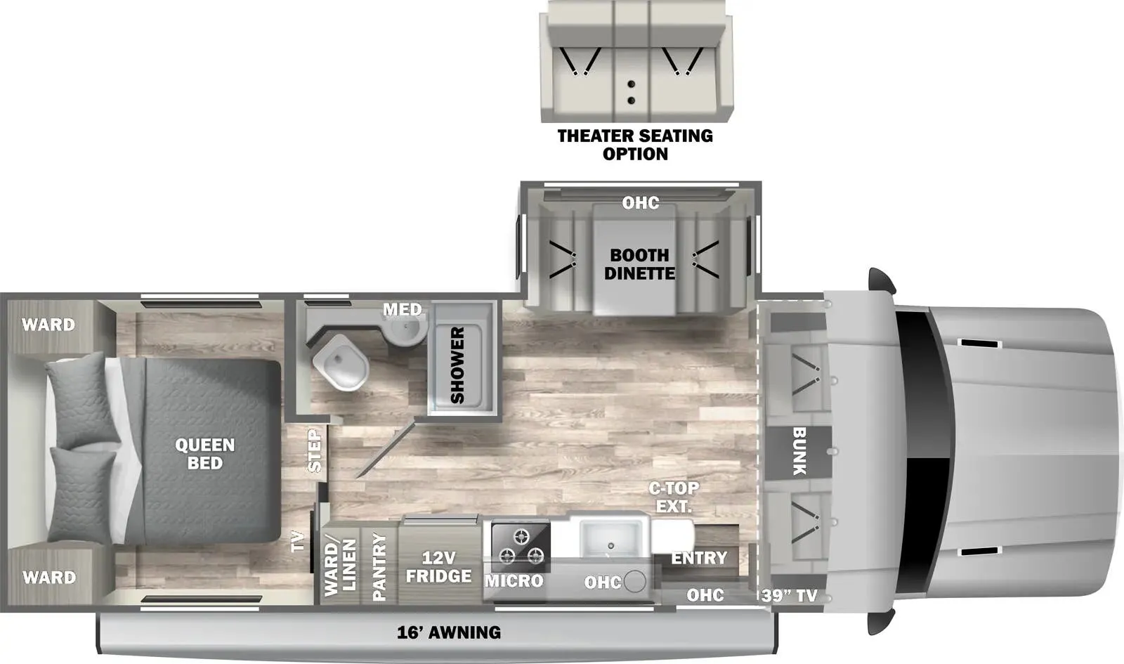Dynamax Corp Isata 5 Series 5 SERIES 28SS floor plan