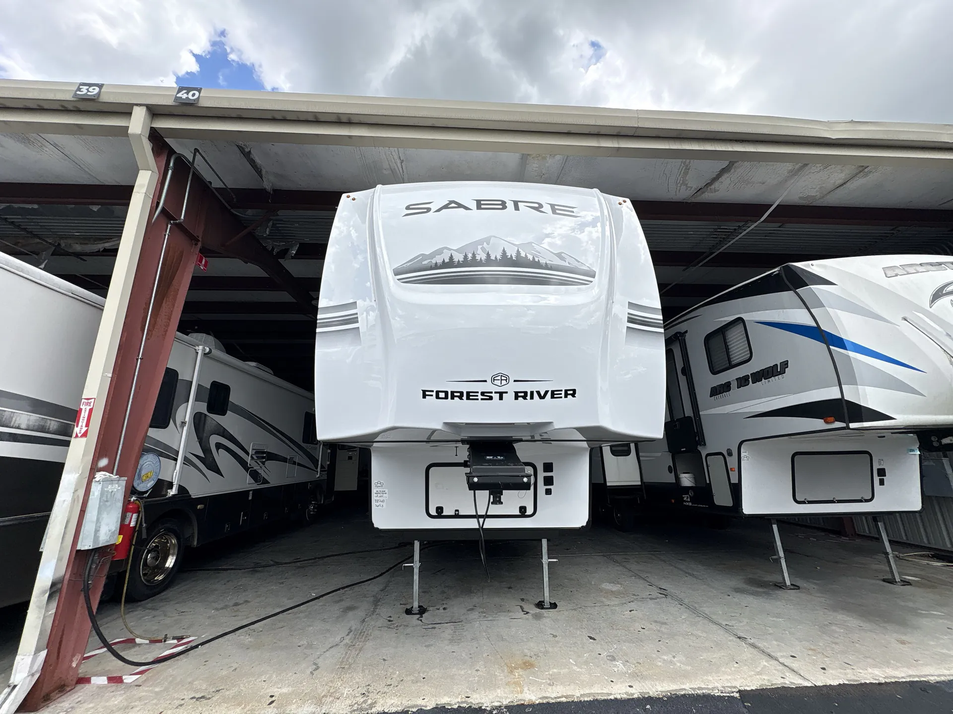 2027 Forest River Sabre 36FLX — fridge
