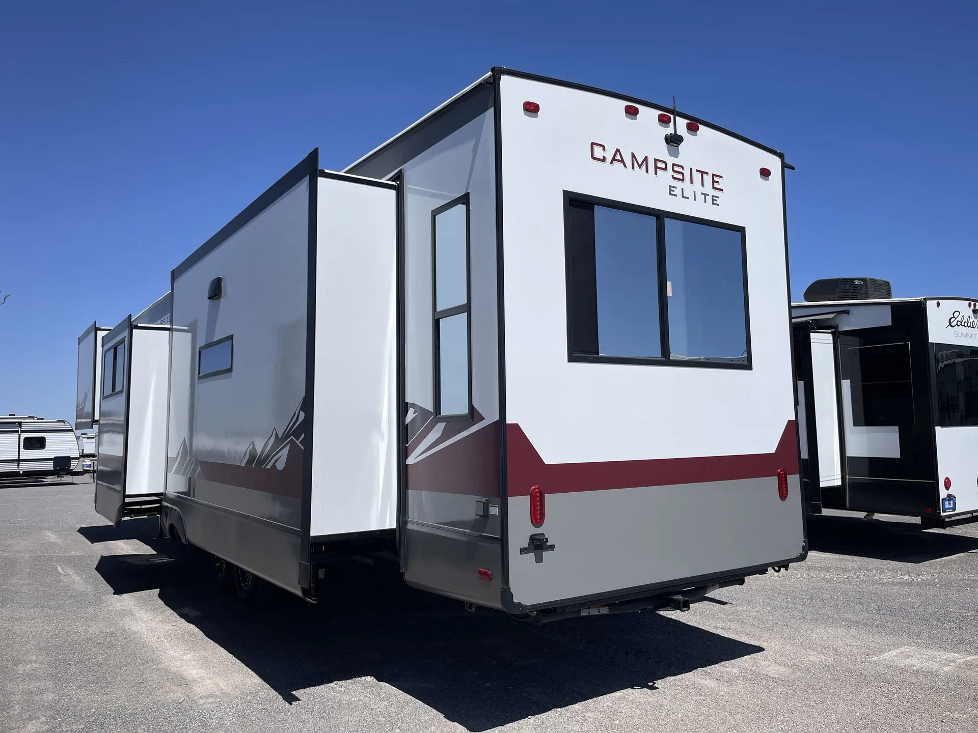 2027 Forest River Campsite Elite 36RF — off campside