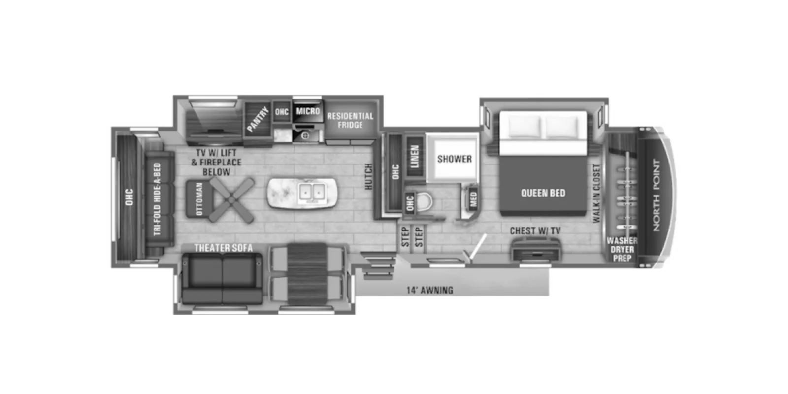 2018 Jayco North Point 315RLTS - Photo 3