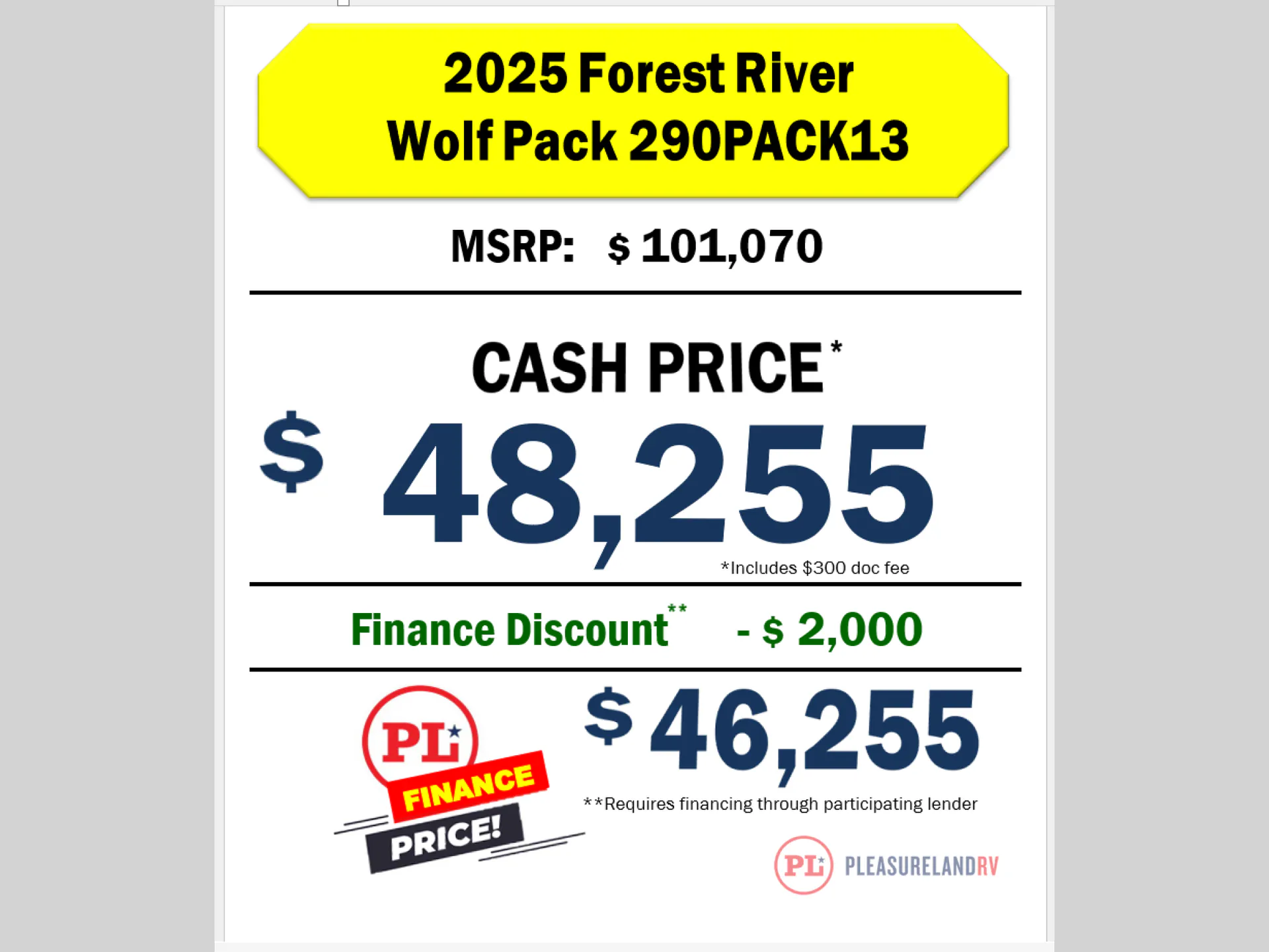 2025 Forest River Cherokee Wolf Pack 290PACK13 - Photo 4