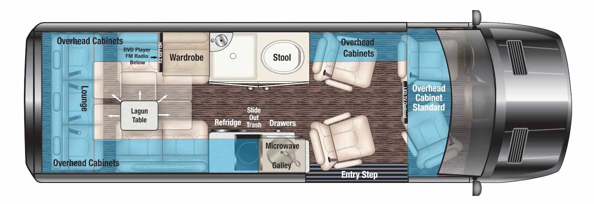 Midwest Heritage MD4 170EXT floor plan