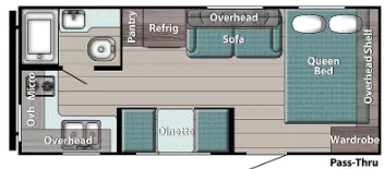 Gulf Stream Innsbruck Lite Super Lite 199RK floor plan