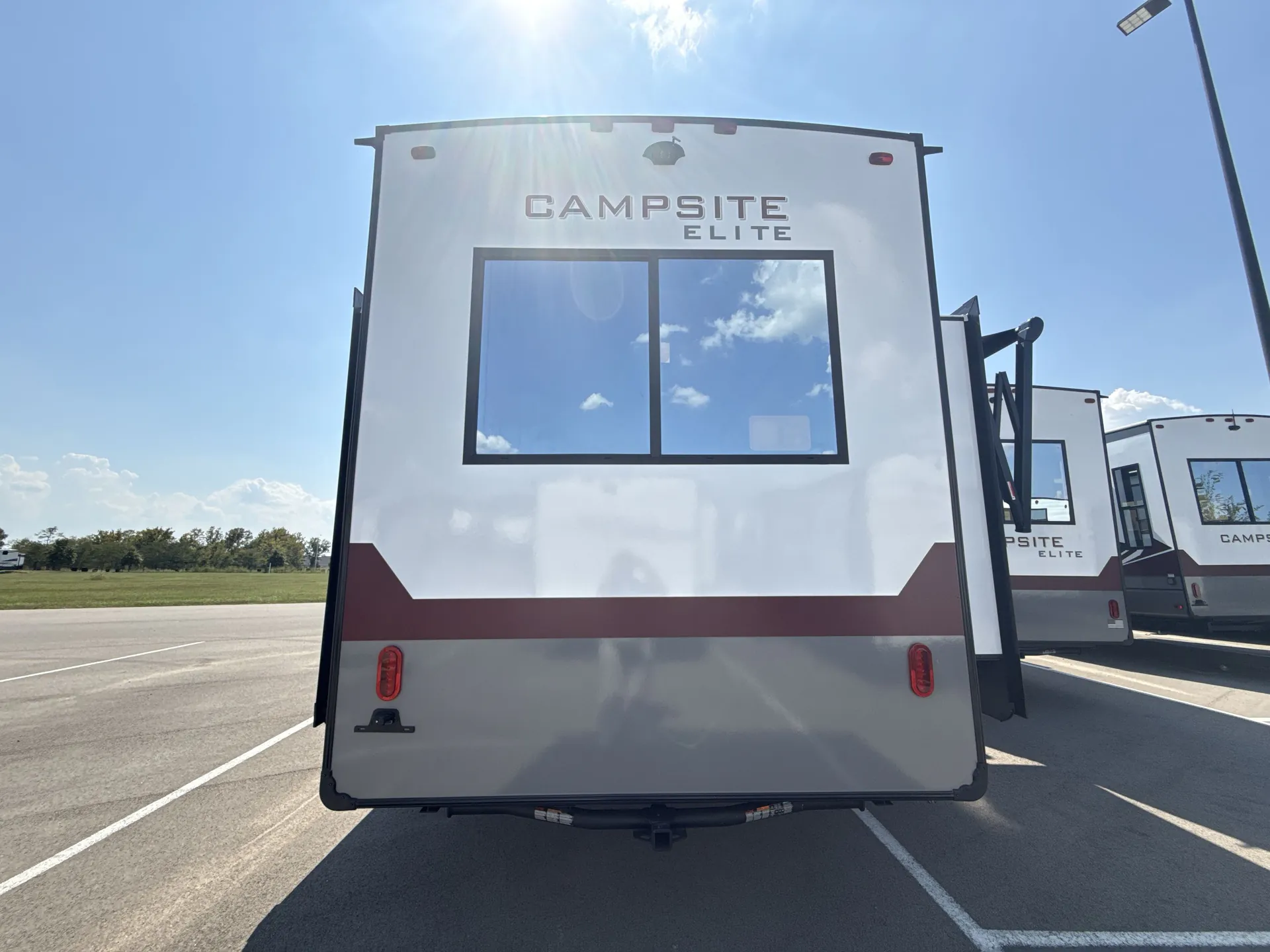 2027 Forest River Campsite Elite 36RF — backside