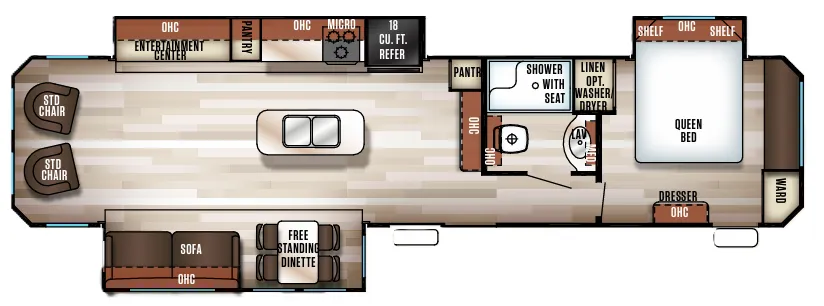 Forest River Cherokee 39RL exterior