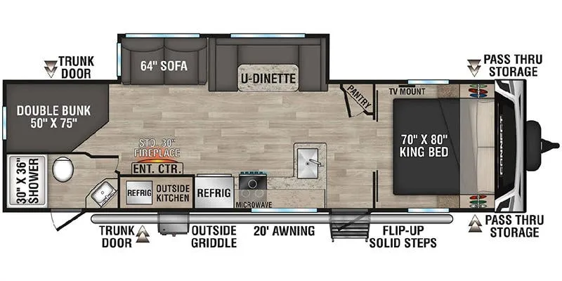 K-Z Connect C291BHK floor plan