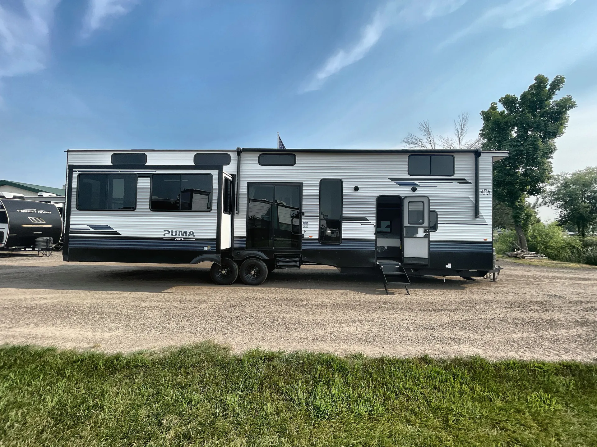 2027 Forest River Puma Vista 401RLFT — campside