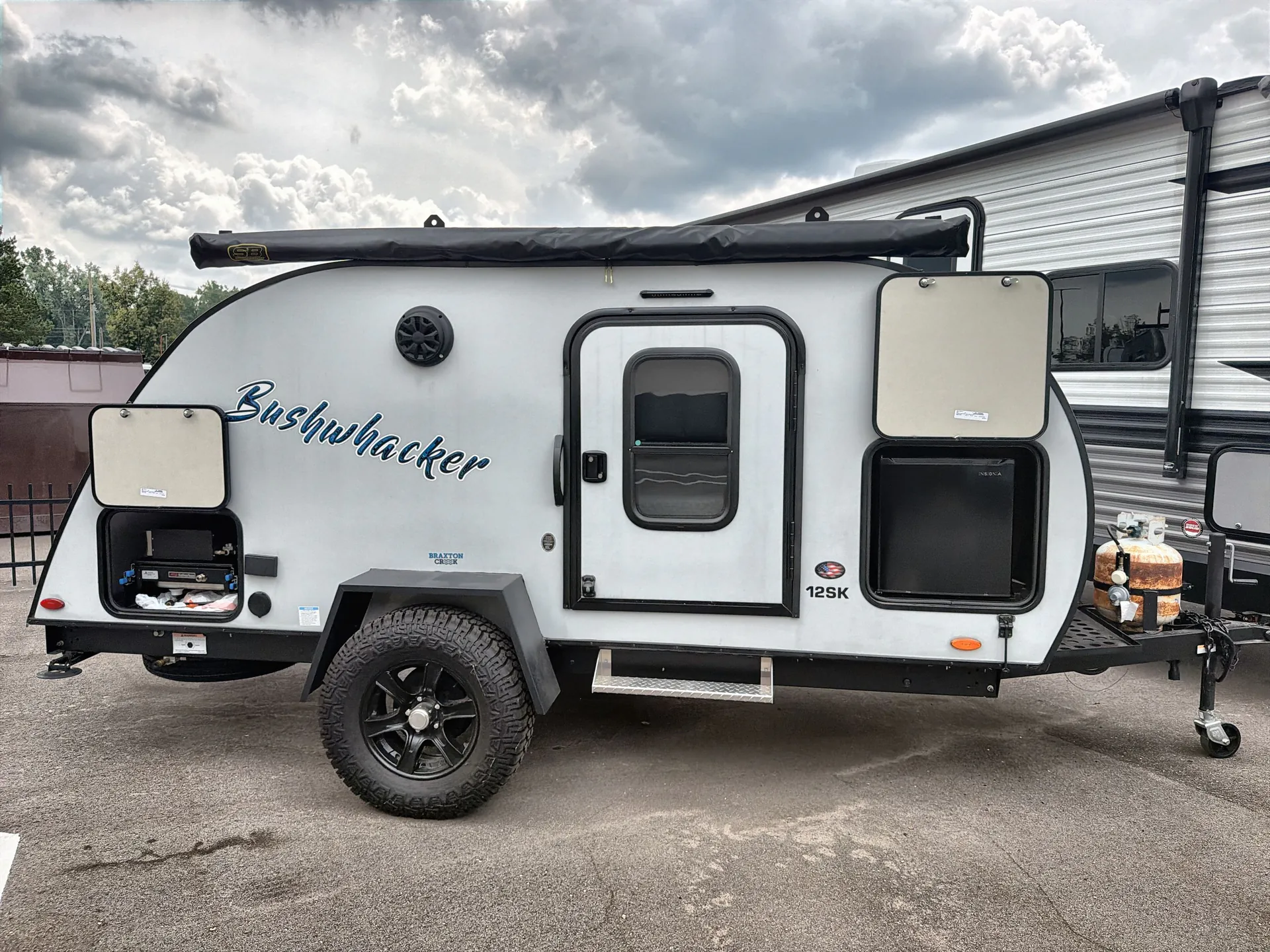 2023 Braxton Creek Bushwhacker 12SK — campside