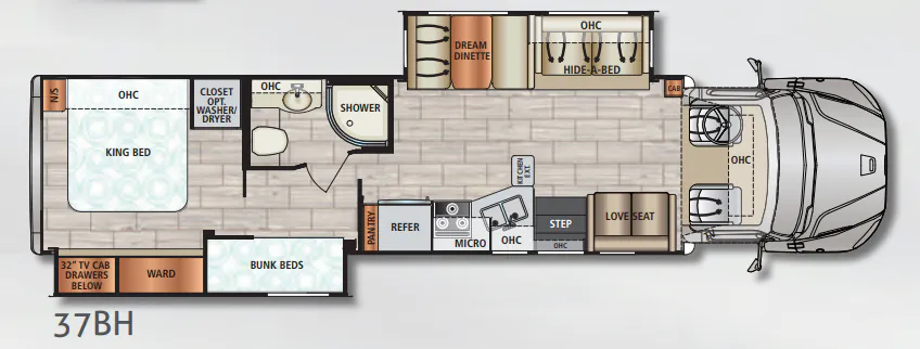 Dynamax Corp DX3 37BH floor plan