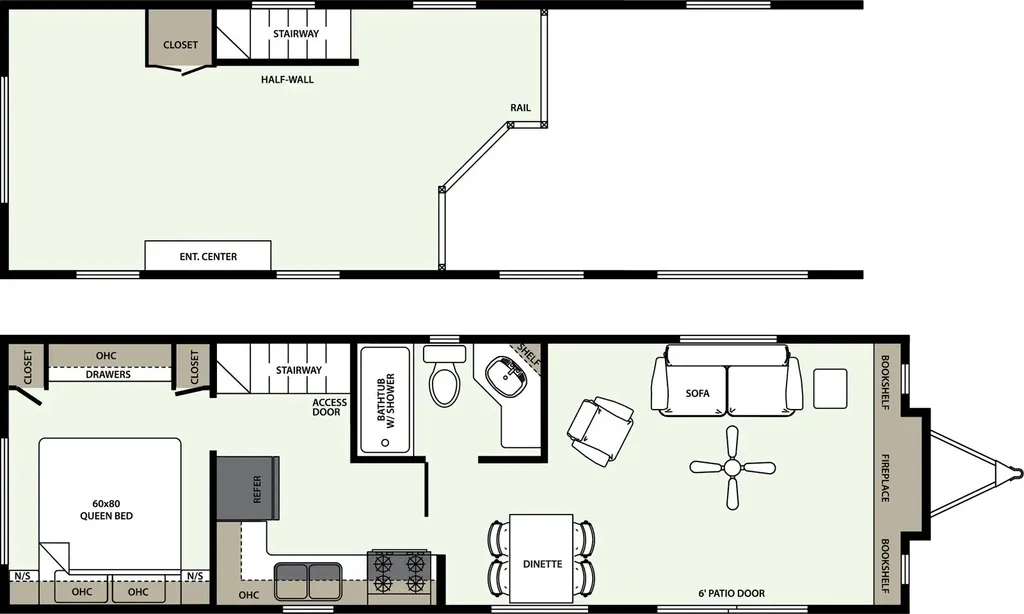 2023 Forest River Quailridge 39CBDL floor plan