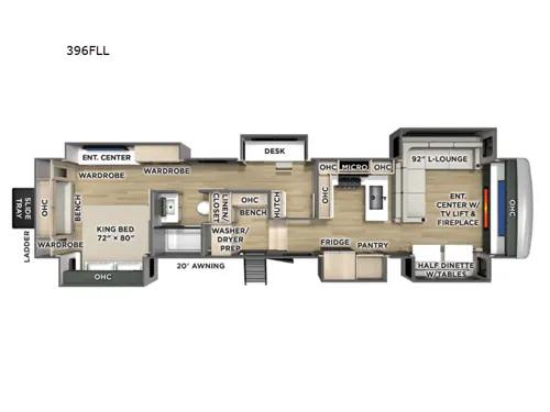 2027 Forest River River Ranch 396FLL - Photo 3