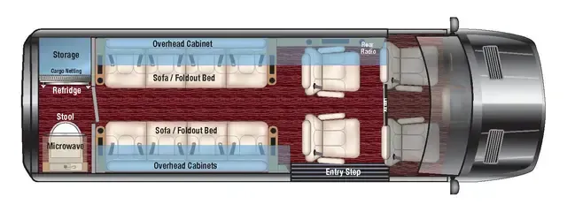 Midwest Luxe Cruiser LD4 floor plan