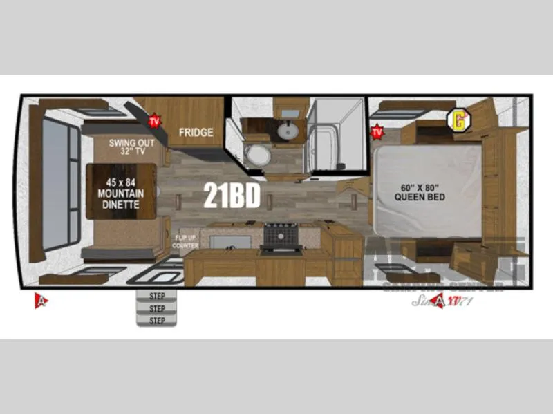 2026 Outdoors RV Back Country 21BD - Photo 3
