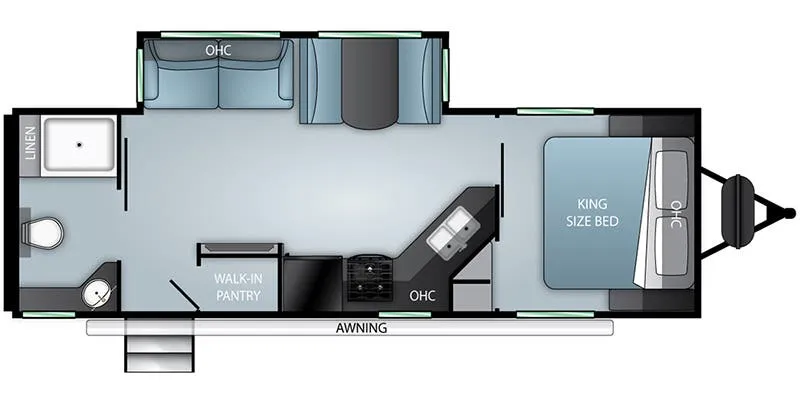 Twilight RV Signature TWS 2620 floor plan