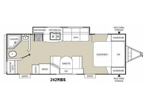 2012 Coachmen Freedom Express 242RBS - Photo 3