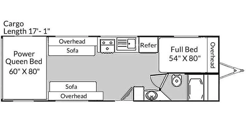 Genesis Supreme Vortex 2317V floor plan