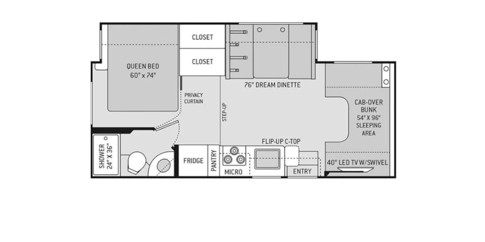2018 Thor Motor Coach Freedom Elite 24HE - Photo 3