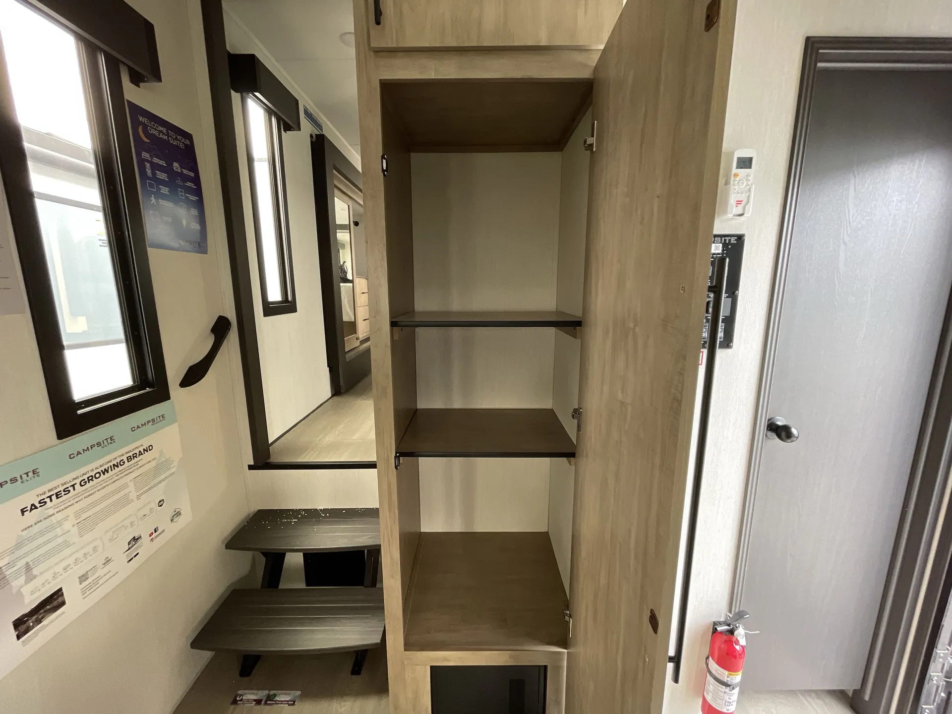 2026 Forest River Campsite Elite 36AK — control center