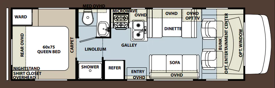 Forest River Forester 2901 floor plan