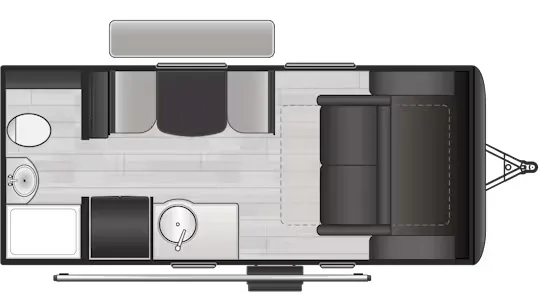 2025 Keystone Reign 15RB - Floor plan