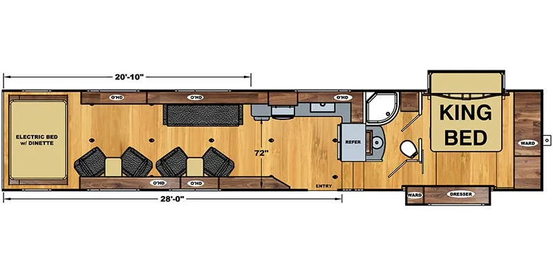 Eclipse Iconic 4028CL floor plan