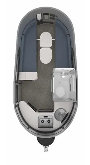 Airstream Basecamp BASE floor plan