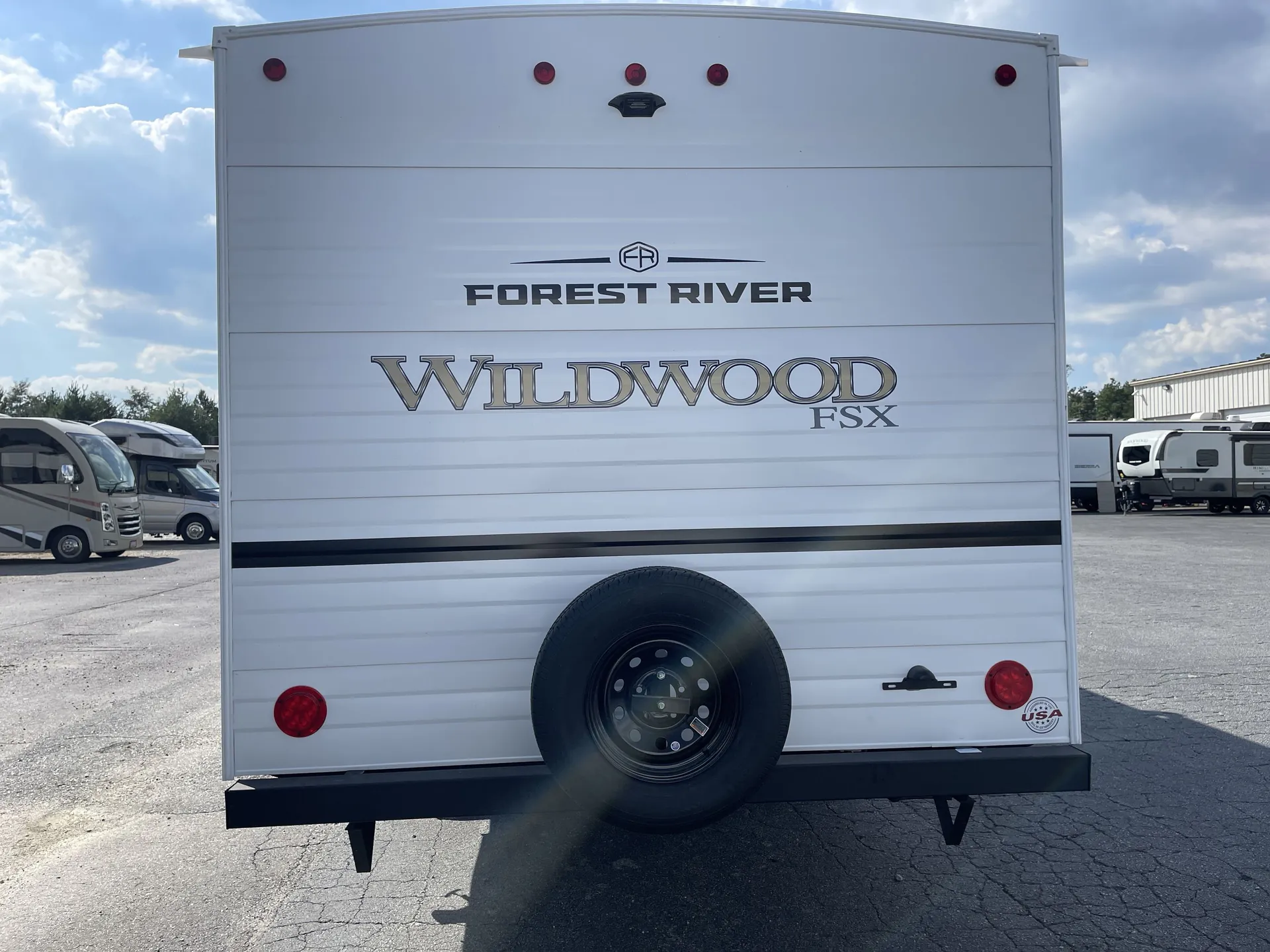 2027 Forest River Wildwood FSX 260BHLE — backside
